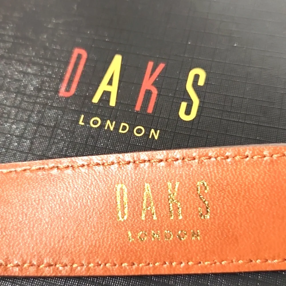 NIB Daks London Men's Leather Belt Size Large